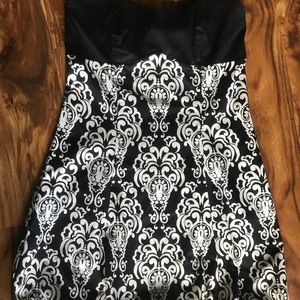 Black and white Bubble dress
